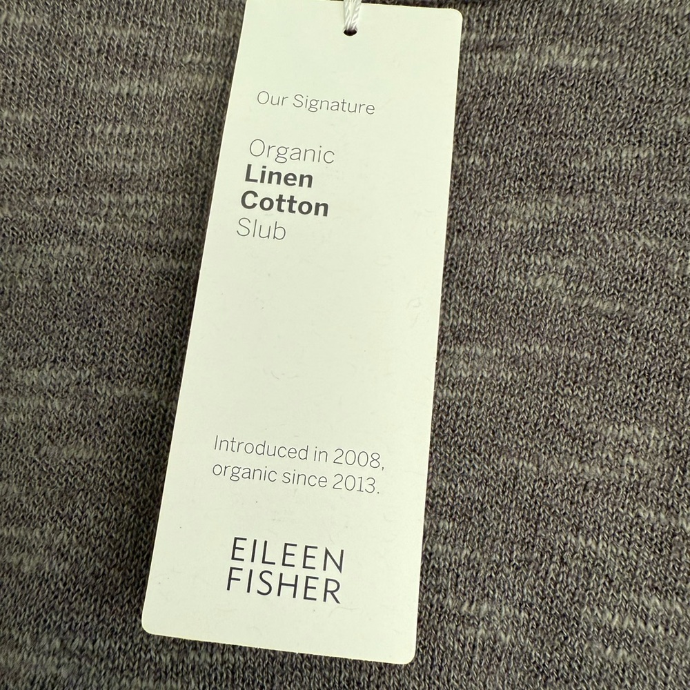 Eileen Fisher Brown Tunic Top - Picture 9 of 13